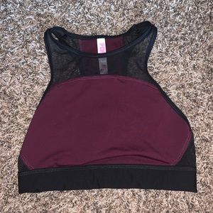 Pink Victoria’s Secret Sports Bra Mesh